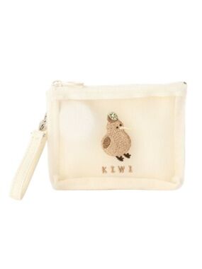 🇯🇵 BLEU BLEUET Butter Yellow Rare Animal Kiwi Daily Pouch / Commuter Pass